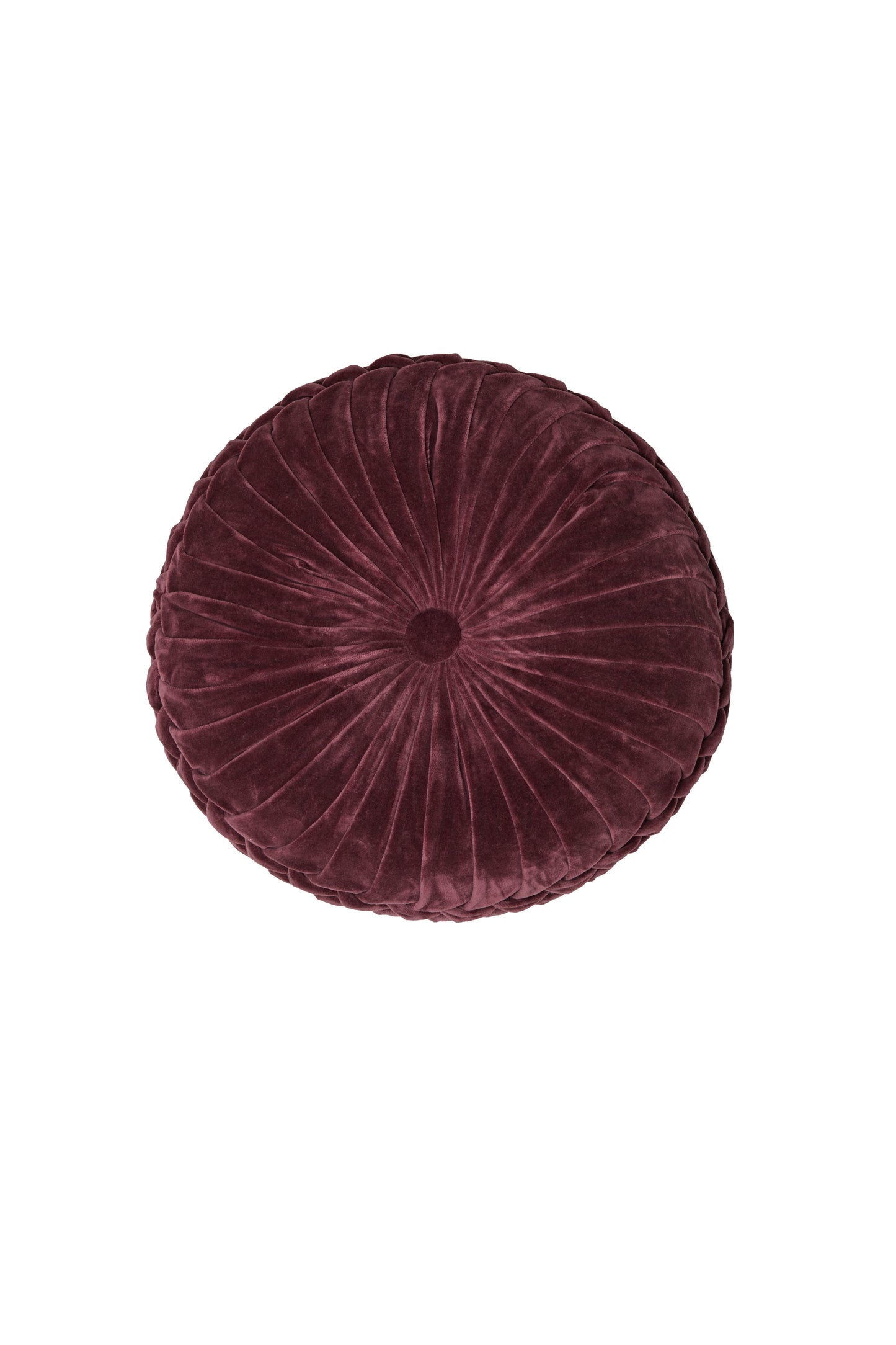 Whirl Cushion in Eggplant