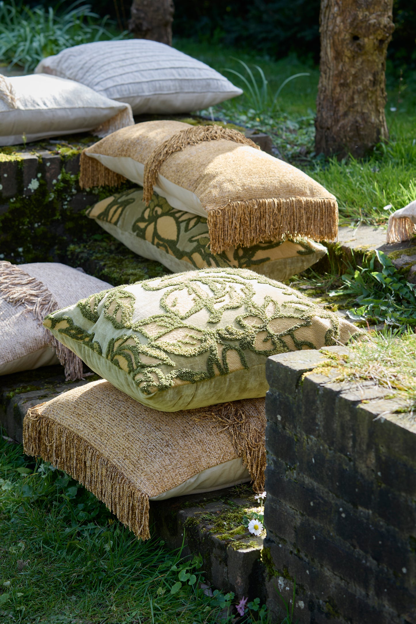 Cognac Nest Cushion