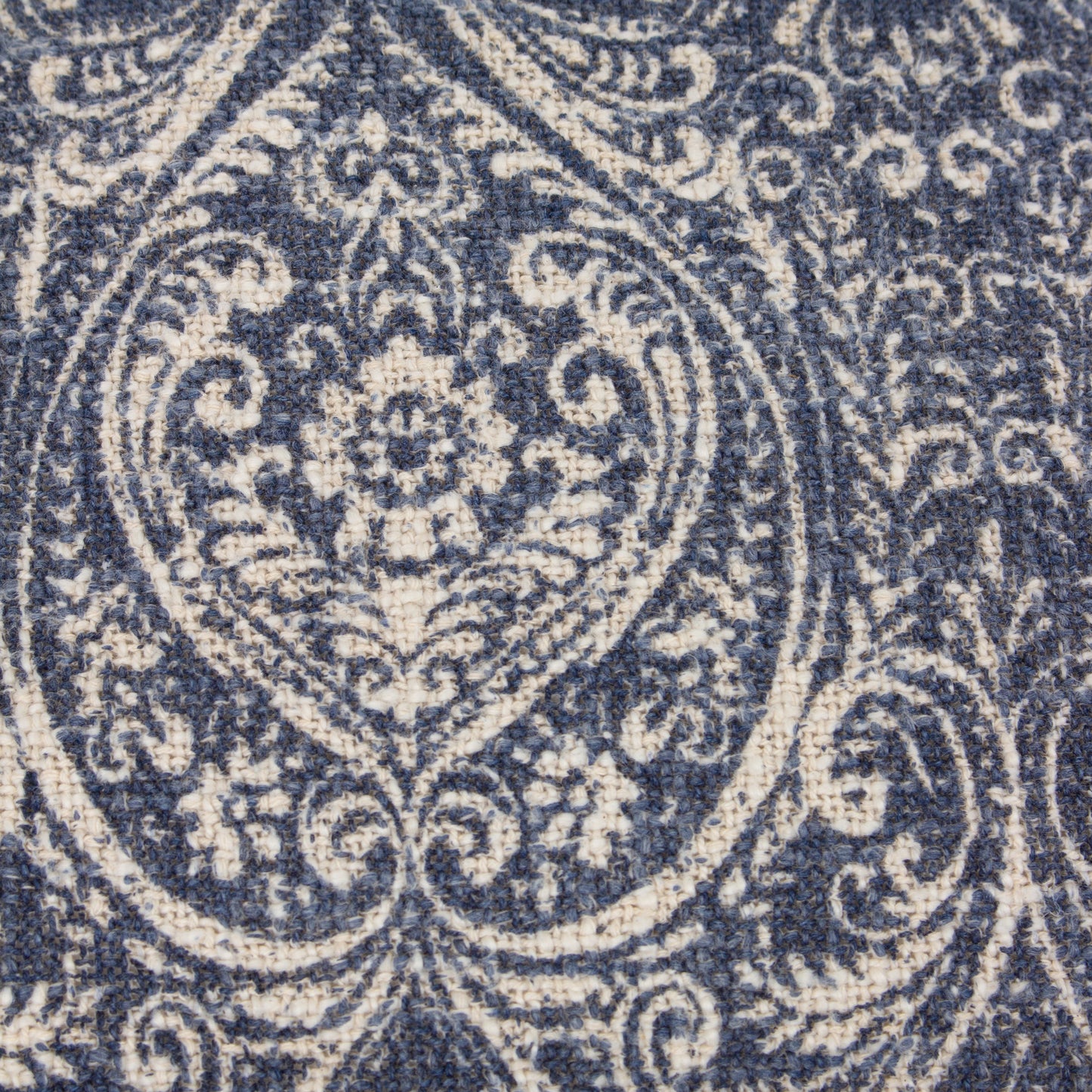 Serenity Blue Damask Cushion