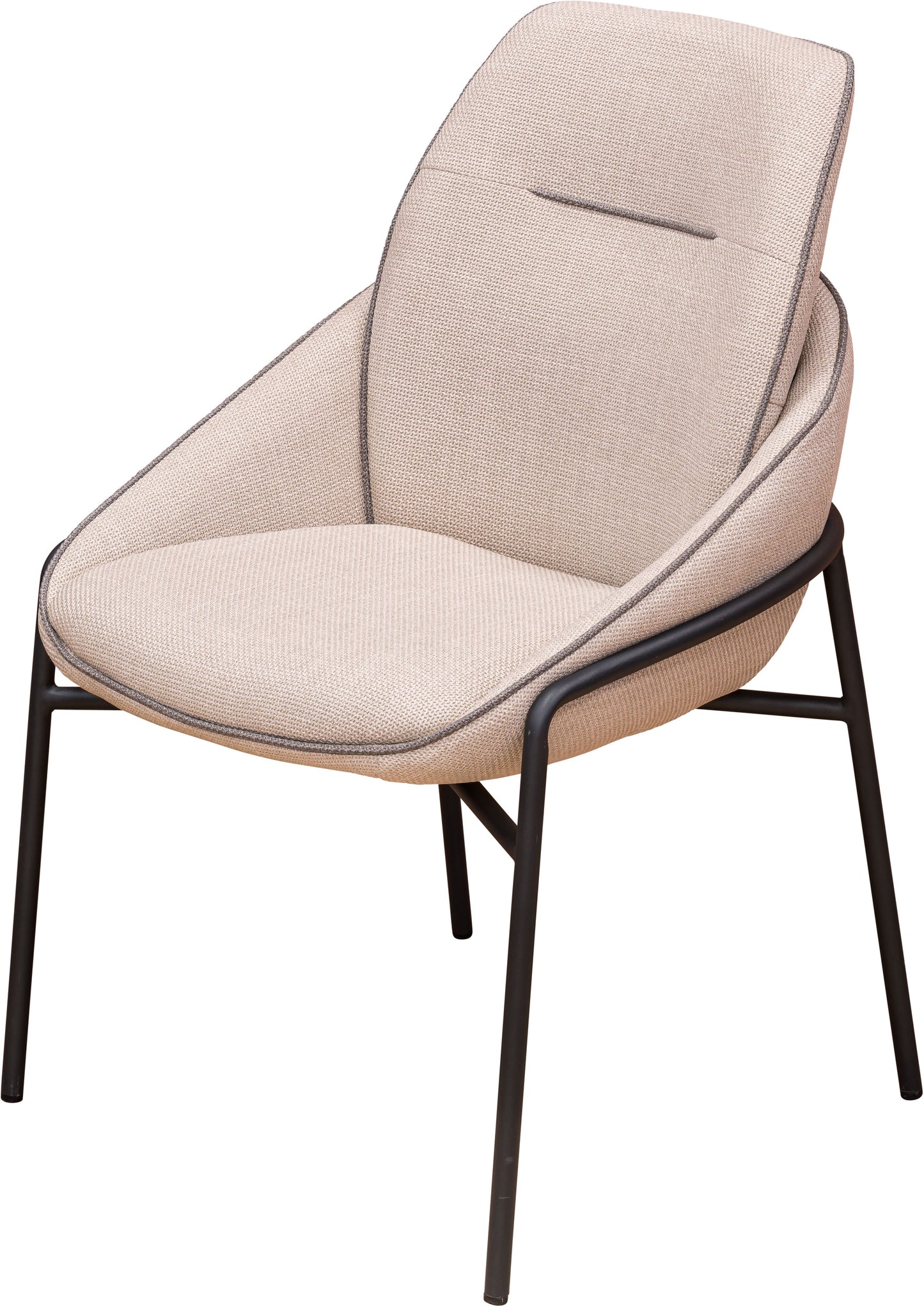 Harrison Range Leighton Chair - Beige & Dark Trim
