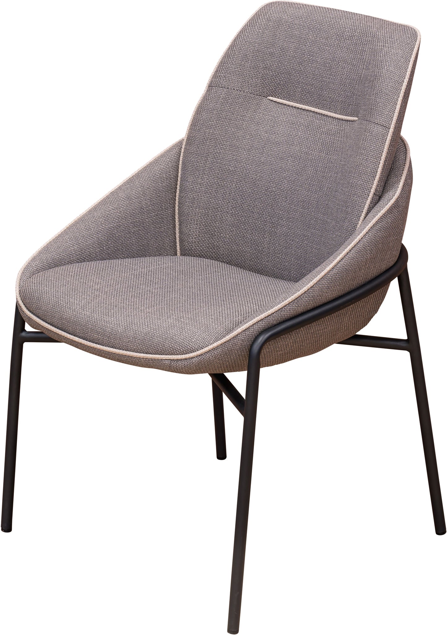 Harrison Range Leighton Dining Chair Grey & Light Trim