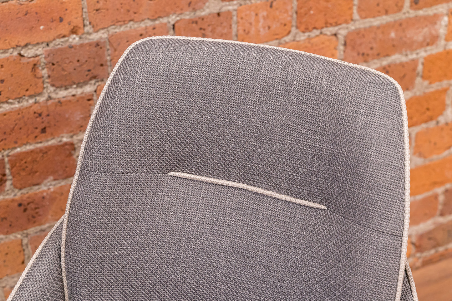 Harrison Range Leighton Dining Chair Grey & Light Trim