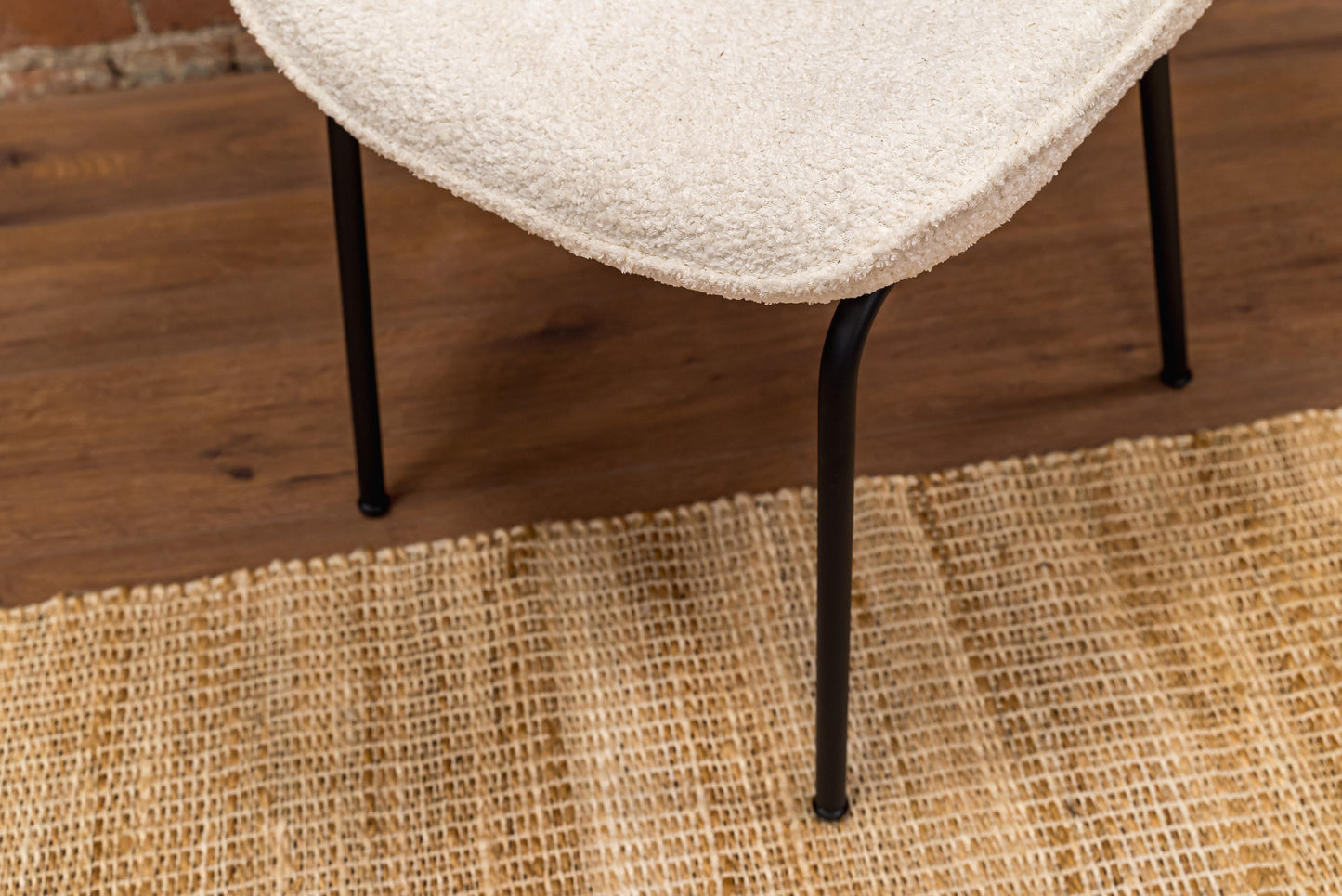 Nancy Dinning Chair - Bouchle White