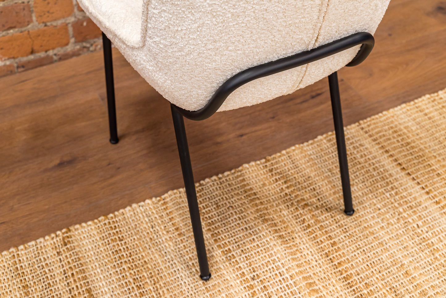 Nancy Dinning Chair - Bouchle White