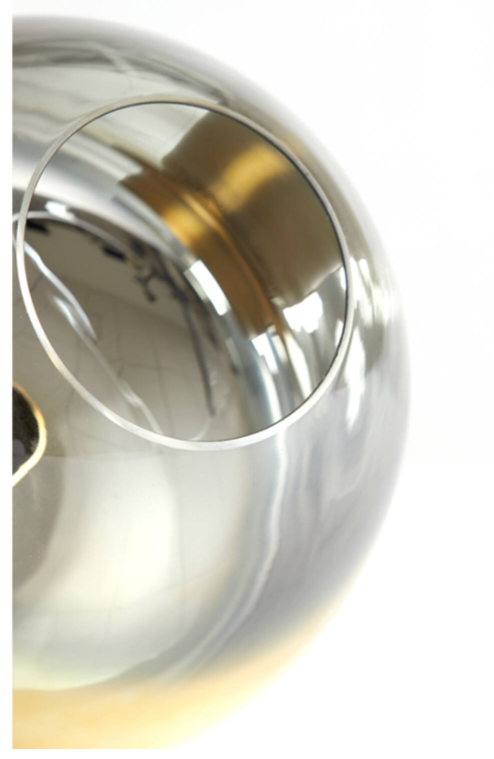 Jessica Ceiling Light – Glass Gold-Clear + Gold (3 Lights)