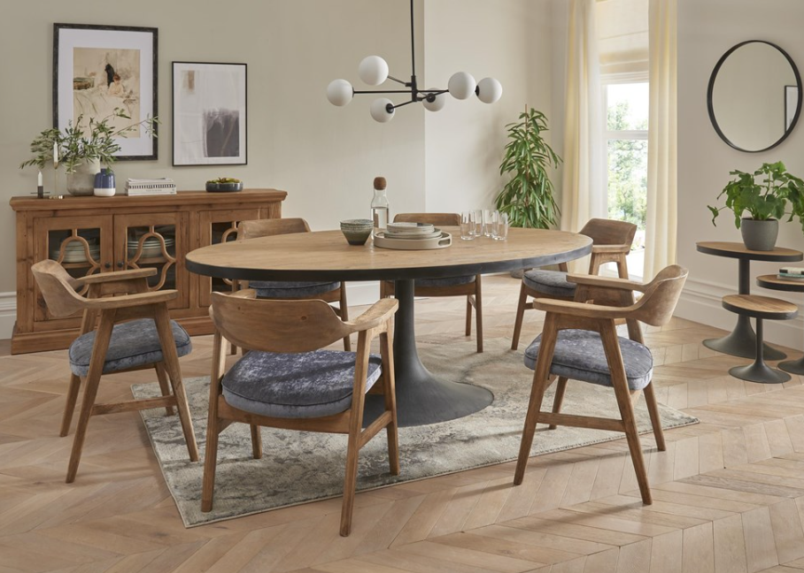 The Monty Range Large Round Dining Table