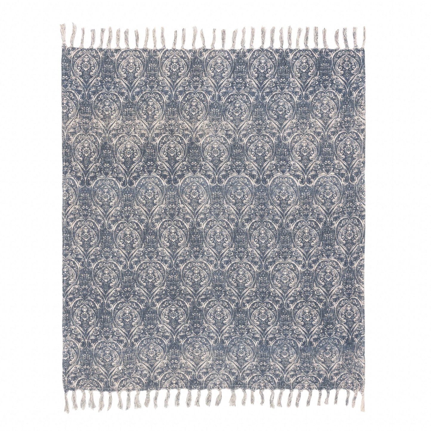 Serenity Damask Throw