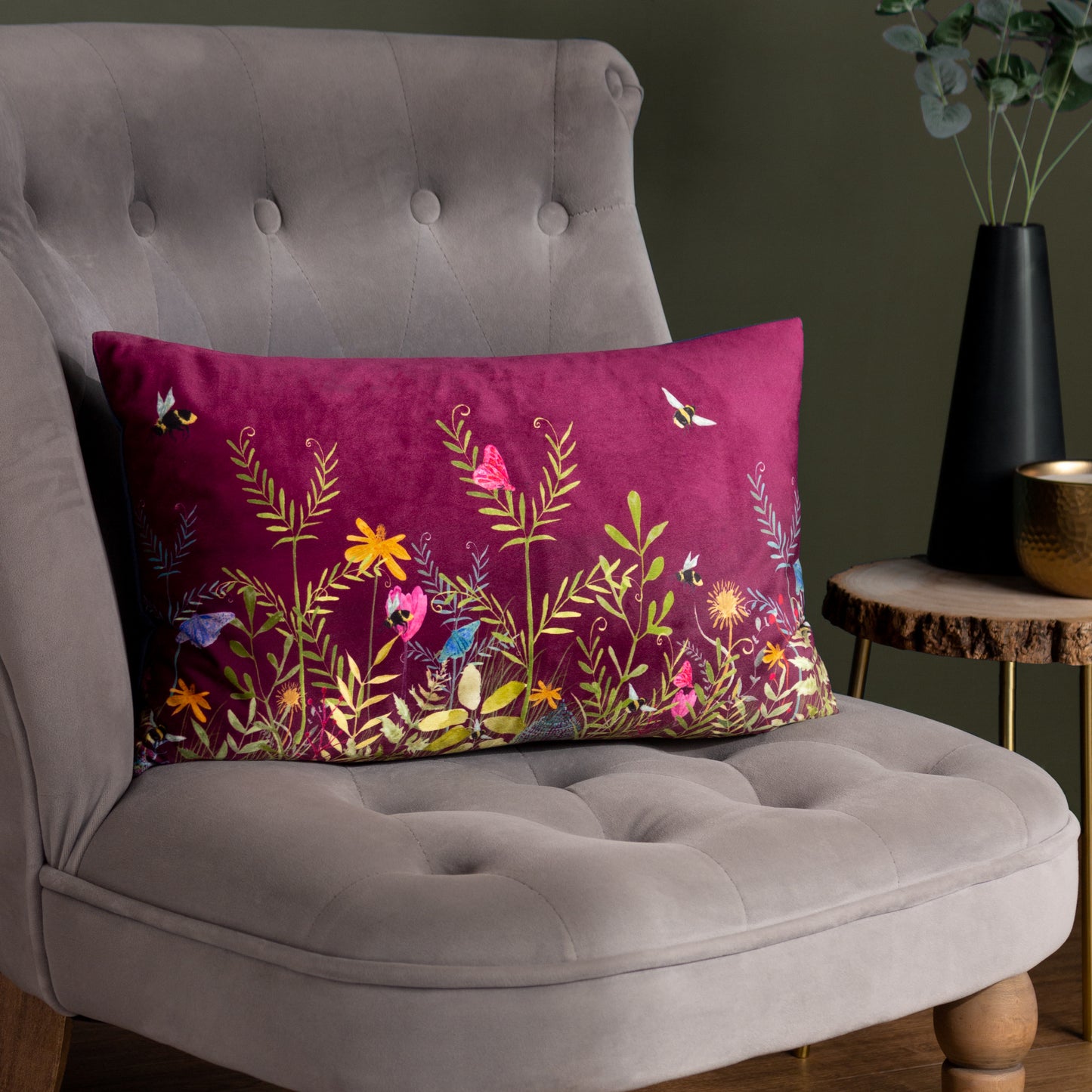 Wildflower Burst Cushion