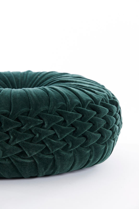Whirl Cushion in Green
